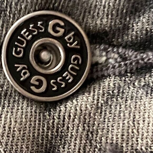G by Guess Suzette Super Skinny Black Asphalt Wash Jeans Size 26 - Picture 7 of 14